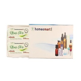 Homeomart Rhus Toxicodendron Homeopathy Pellets (Pills) in 6C Potency, Pack of 2