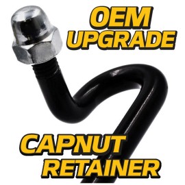 HD Switch VGA12138 VGA12139 Tailgate Bed Latch Set fits John Deere Gator w/ Capnut Upgrade