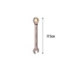 HORUSDY Ratchet Spanner, 12MM Metric Wrench Ratcheting Combination Wrenches 72-Teeth,