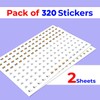 Gimly Switch Board Stickers - 320 pcs Self Adhesive, Stylish