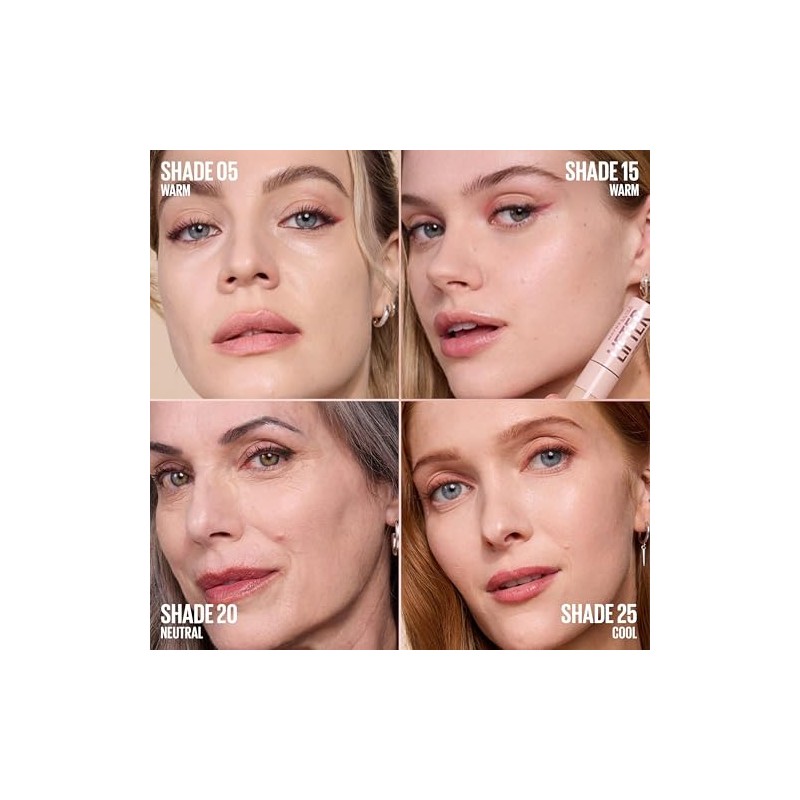 Maybelline Lifter Serum Concealer, Radiant Concealer with Full Coverage, Includes