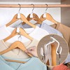 ZXF 40 Pieces Clothes Hanger Connector Hooks, Plastic Cascading Hangers,