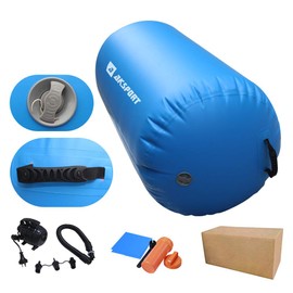AKSPORT Air Roller for Gymnastics Back Handspring Exercise Traning Tumber Track with Electric Air Pump Air Barrel