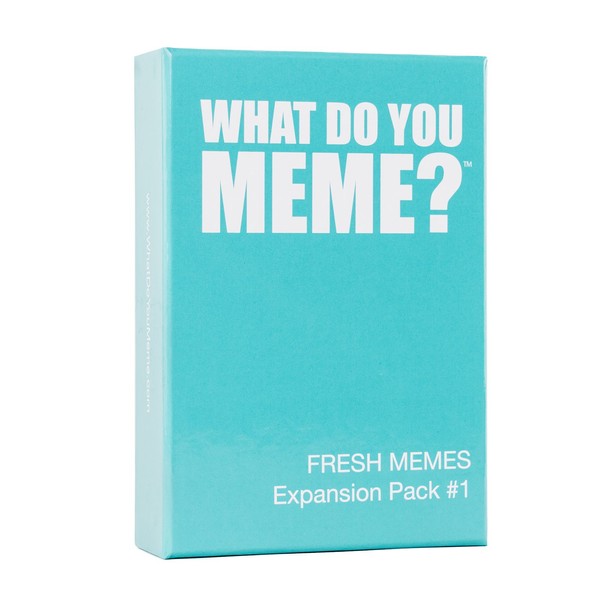 Fresh Memes #1 Expansion Pack by What Do You Meme? - Designed to be Added to What Do You Meme? Core Game