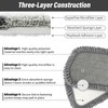16.5 inch Mop Pads Refills, 3 Pack Microfiber Reusable Replacement
