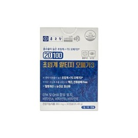 (셀러허브)종근당 20100 초임계 알티지 오메가3 883mg 30캡슐/mjc (S36228925) (Seller Hub) Jongkundang 20100 Supercritical RTG Omega-3 883mg 30 Capsules/mjc (S36228925)