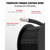 NAOEVO 18 Gauge Wire 180ft, 18 AWG Wire 6 Colors