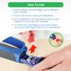 DMT Edgesharp XChangeSharp Cartridge Based Sharpener, 3-In-1 Kitchen Knife Sharpener,