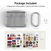 AirPods Pro 2 Case Cover, KOREDA Cute Funny Suitcase Design