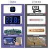 OQIMAX Aquarium Thermometer, Mini Digital Aquarium Thermometer, LED Display, Touch