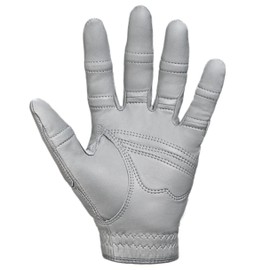 Men's StableGrip with NaturalFit 2.0 Golf Glove with Dual Expansion Thumb for Best Fit - Premium Cabretta Leather… (Gray, Cadet Large, Left)