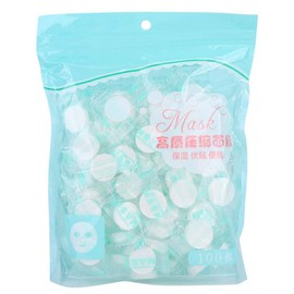 YUYTE Máscara Facial Comprimida de 100 Piezas, Mascarilla Desechable para el Cuidado de la Piel Hecha a Sí Misma, Papel de Mascarilla Facial...       