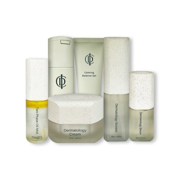 Incellderm's new 6-piece set includes mist, calming gel, powder wash,