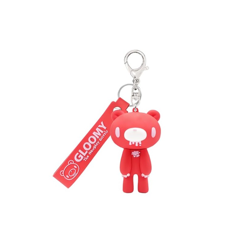 Ost Guru Mi~ 8203451 Key Ring with Figure, Strawberry H