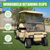 10L0L Golf Cart Windshield Retaining Clips for Club Car DS/Onward/Tempo/Precedent,