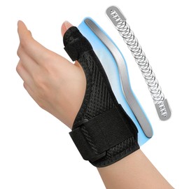 Wrist Thumb Supporter (Built-in 2 Types of Stays / Replacement), Thumb Base Supporter, Wrist Support, Fixed, Protection, Pressure Adjustment, Thumb Base Supporter, Injury Prevention, Sports, Housework