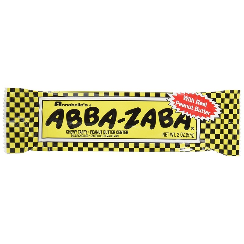 Abba Zaba Candy Bars (Pack of 12) By CandyLab