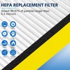4 PACK FLT4825 HEPA Filter B Replacement for G-Guardian Air