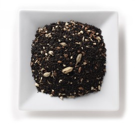Mahamosa Black Chai Tea Loose Leaf (Looseleaf) - Masala Chai Tea 4 oz (with ginger root, cinnamon, green cardamom and cinnamon, ginger and vanilla flavors)