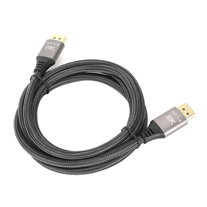 DP 1.4 Version Cable 8K 4K 32.4Gbps Bandwidth Data Cable