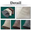White Fang CZ246 Leather Bucket Hat, Cool, Plain Hat, Stylish,