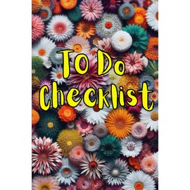 To do checklist: checklist for daily Organizer for Adults and Kids, School, Home & Office