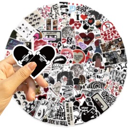 100Pcs Aesthetic Downtown Girls Stickers Pack Cool Trendy Y2K Stickers for Water Bottle Funny Waterproof Sticker for Teens Adults Vinyl Decals for Laptop Skateboard (Downtown Girls Stickers)