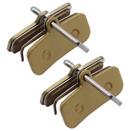 ECOMAID 2PCS Brake Pads for Surron Light Bee, Motorcycle Front and Rear Brake Pads Copper Base for Sur-Ron Surron Light Bee Segway X160 X260, Talaria Sting R MX3 MX4