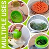 SIFTR (GREEN) Nesting Can Strainer Mini Colander Set - Space