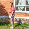 Fevone Garden Hose 100 ft., Lightweight Hybrid Water Hose, Flexible