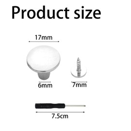 16 Pieces of Denim Metal Pants Buttons, 17mm Metal Pants Button Replacement, Spare DIY Buttons, Used for Clothing Repair, Jeans, Jackets, Skirts, Suits, Jackets, Work Clothes (4 Colors)