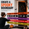 Happy Halloween Outdoor Banner – Pumpkin & Bat Polyester Backdrop