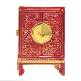 YISHUI Feng Shui Blue Wealth Cabinet W4178 (Red)