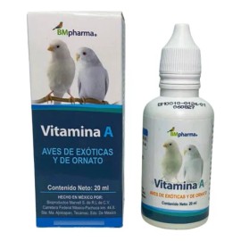 Vitamina A Suplemento Vitamínico Aves De Compañía Y Exóticas