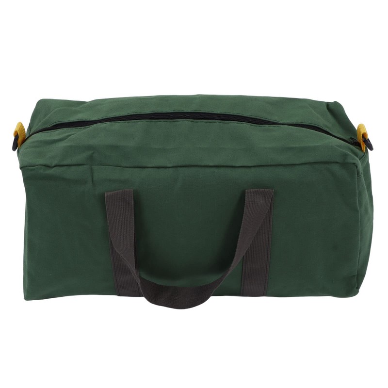 Canvas Tools Bag, Heavy Duty Wide Mouth Tool Storage Bag