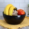 Gibson Home Urban Cafe Stoneware Serving Bowl, 10.3-inch Diameter, Red