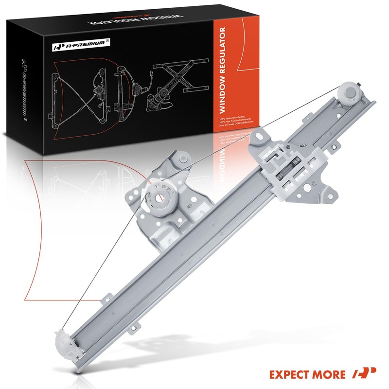 A-Premium Front Right Passenger Side Power Window Regulator Without Motor