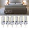 6Pcs GY6.35 LED Bulbs 5W AC 12V Warm White 2700