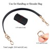 BEAULEGAN Leather Handbag Handles - Short Strap Replacement for Shoulder