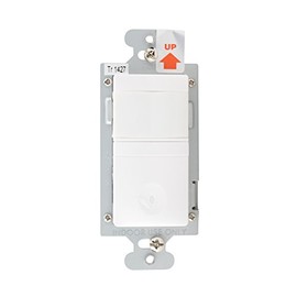 Wattstopper RS-250-W Motion, PIR Convertible Occupancy Sensor, 600W, 120V-White, 600W/120V, White