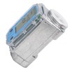 Digital Turbine Flow Meter Blue for Fuel Pump Gasoline Measuring