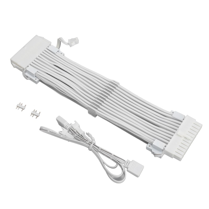 ARGB Extension Cable Strong Conductivity Flexible 24P ARGB Motherboard Power