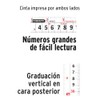 Truper FCG-3M, Flexómetro compacto contra impactos 3 m cinta 16