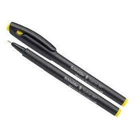 Schmidt® Topliner 967 Yellow Disposable Fine Liner Pens-2pk