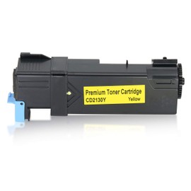SuppliesOutlet Compatible Toner Cartridge Replacement for Dell 2130 / 2135 / 330-1387 / 330-1391 / 330-1418 / 330-1438 / FM066 / P239C / T104C / T108C (Yellow,1 Pack)