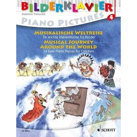 Musikalische Weltreise: 34 leichte Klavierstücke für Kinder. Band 4. Klavier. (Bilderklavier, Band 4)