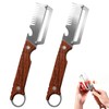 2Pack Multifunctional Vegetable Peeler for Kitchen, 3 in 1 Stainless
