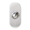 49.911.00 Aperit Oval Doorbell 64 x 30 mm Stainless Steel