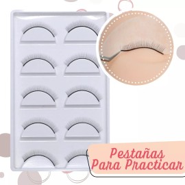 Veraly Pestañas De Práctica Extensiones Maquillaje Lashista F