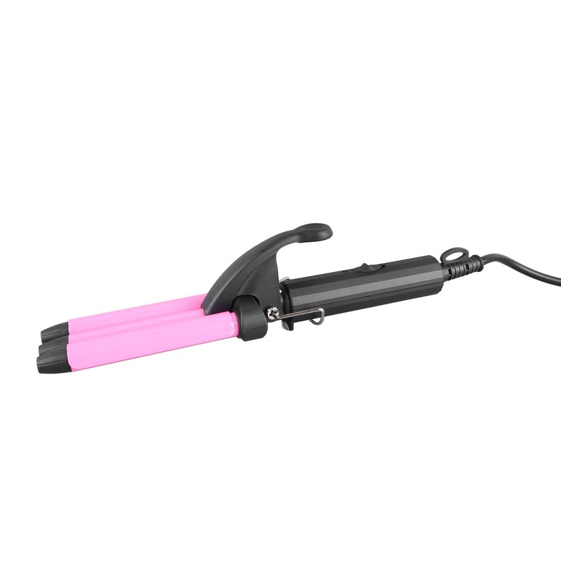 Waver Curling Iron Mini Portable 3 Barrel Hair Crimper Wand